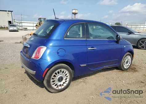 2012 Fiat 500 Lounge из США, поврежденный, VIN 3C3CFFCR6CT117733